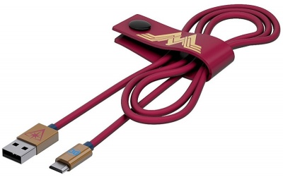 Photo of Tribe - USB to Micro USB Sync&Charge Cable DC Comics Wonder Woman 120cm