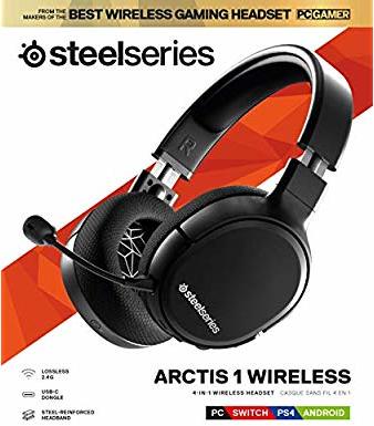 Photo of Steelseries - Arctis 1 Wireless - Wireless Gaming Headset USB-C Wireless - Detachable Clearcast Microphone