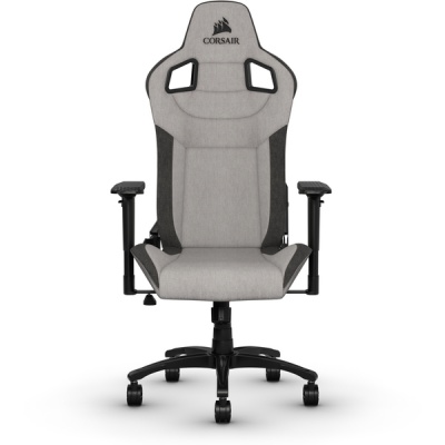 Photo of Corsair - T3 Rush Fabric Gaming Chair - Gray/Charcoal