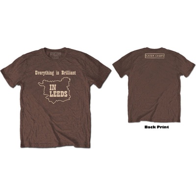 Photo of Kaiser Chiefs - Everything Is Brilliant Men's T-Shirt - Brown