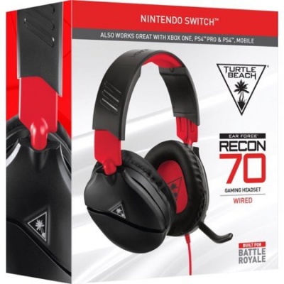 Photo of Turtle Beach - Recon 70 Wired Stereo Gaming Headset - Red/Black