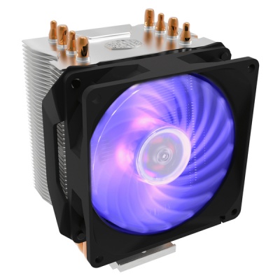 Photo of Cooler Master H410r with RGB CPU Cooler - Black