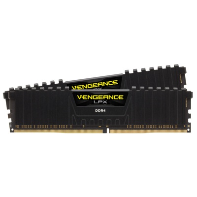 Photo of Corsair - VENGEANCE LPX 32GB DDR4 DRAM 3600MHz C18 AMD Ryzen Memory Module Kit - Black