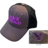 Black Sabbath - Wavy Logo Baseball Cap - Black/Charcoal Photo