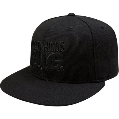 Photo of Notorious B.I.G. - Logo Snapback Cap - Black