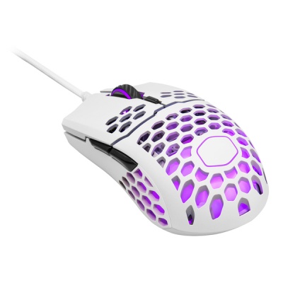 Photo of Cooler Master - MM711 RGB Matte White Ultra Light Gaming Mouse