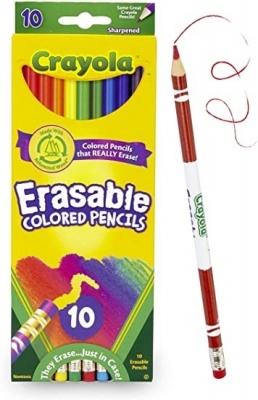 Photo of Crayola - 10 Erasable Pencils