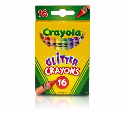 Photo of Crayola - 16 Glitter Crayons