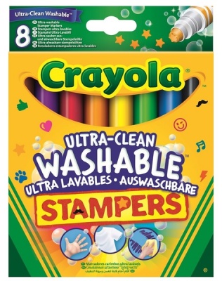 Photo of Crayola - 8 Ultra Clean Washable Stampers