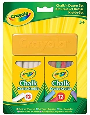 Photo of Crayola - Chalk 'n' Duster Set