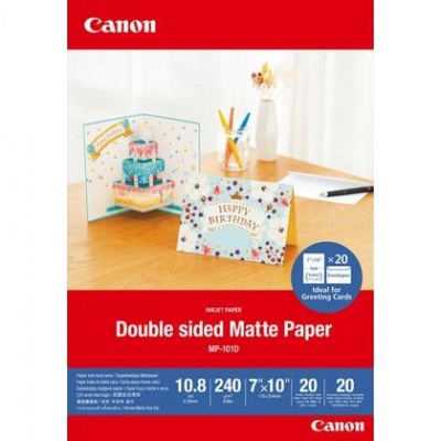 Photo of Canon MP-101D Double Sided Matte Paper - 20 Sheets