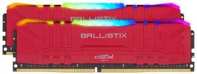 Photo of Crucial Ballistix RGB 32GB Kit DDR4 3200MHz Desktop Gaming Memory Module - Black