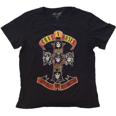 Photo of Guns N' Roses - Appetite For Destruction Ladies T-Shirt - Black