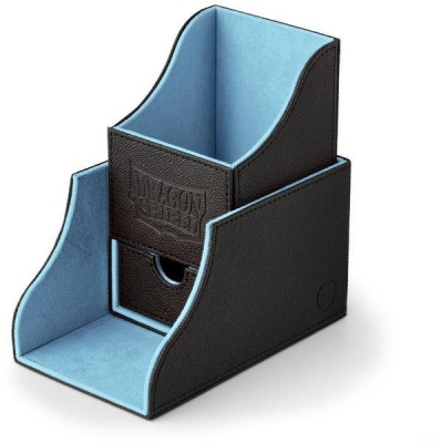 Photo of Arcane Tinmen Dragon Shield - Nest 100 Deck Box - Blue & Black