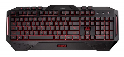 Photo of ASUS Cerberus Gaming Keyboard - LED Backlit
