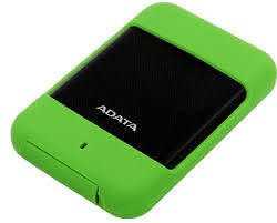 Photo of ADATA HD700 USB 3.0 External Hard Drive with silicone shell 2TB - Green