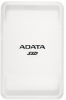 ADATA SC685 500GB USB 3.2 Type-C External Solid State Drive - White Photo