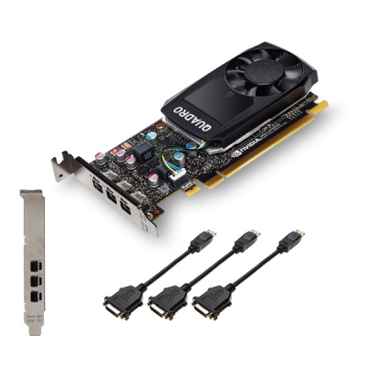 Photo of PNY NVIDIA Quadro P400 V2 Low Profile DVI PCI-3.0 X16 LP2GB GDDR5 64-BIT Graphics Card