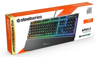 Photo of Steelseries - Apex 3 RGB Gaming Keyboard