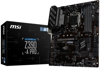 Photo of MSI Z390-A Pro Intel LGA 1151 ATX Gaming Motherboard