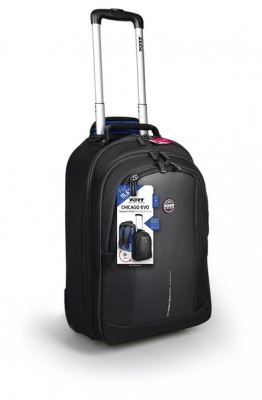Photo of Port Designs - Chicago 15.6" 2in1 Backpack and Trolley - Black
