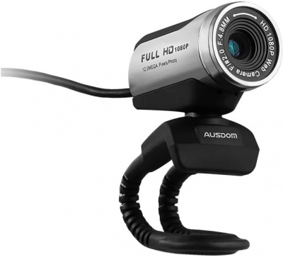 Photo of Ausdom AW615 1080p Webcam 30 FPS - Black