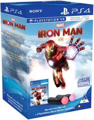Photo of SIEE Marvel's Iron Man VR 2 PlayStation Move Motion Controllers