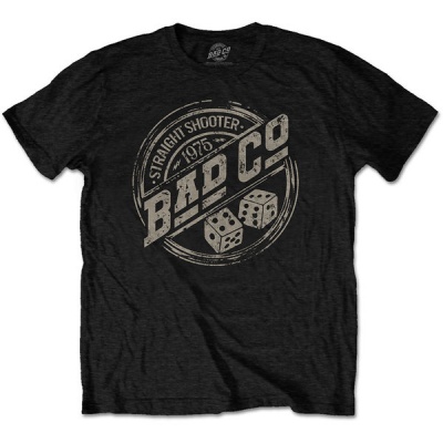 Photo of Bad Company - Straight Shooter Roundel Unisex T-Shirt - Black