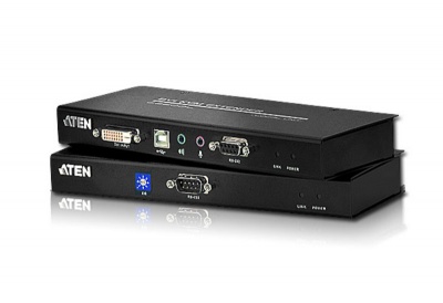 Photo of Aten - USB DVI Single Link Console Extender With Audio/Serial Support up to 200 Ft. - Taa Compliant / Audio Cat 5 KVM