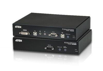 Photo of Aten - USB Dvi Single Link Optical Console Extender W/ Audio up to 1950 Ft. /W/ Adp.