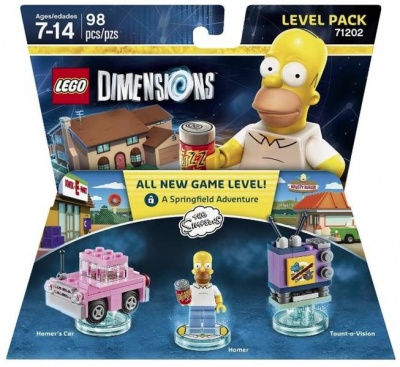 Photo of Warner Bros Interactive LEGO Dimensions: Level Pack - The Simpsons