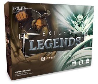 Photo of TeeTurtle Exiled Legends - Earth & Air Expansion