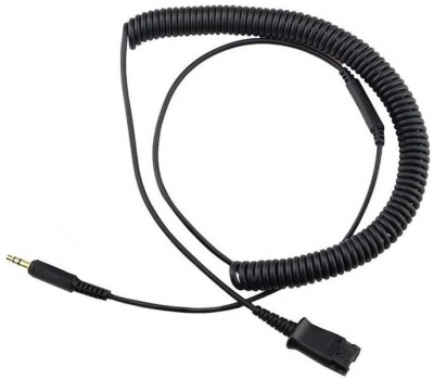 Photo of Calltel Quick Disconnect – 3.5mm Jack 68cm Cable - Black