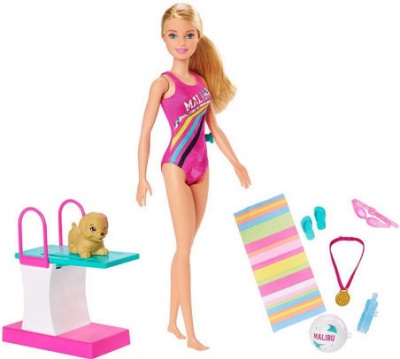 Photo of Mattel Barbie - Dreamhouse Adventures Barbie Swimmer Doll