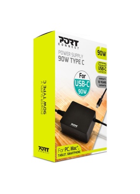 Photo of Port Designs Port Connect - 90W Type-C Notebook Adapter - Black