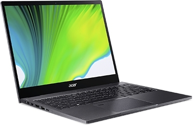 Photo of Acer Spin 5 SP513-54N-70PW i7-1065G7 8GB RAM 512GB NVMe SSD WIFI BT FPR Win 10 Pro 13.5" Touch Screen Notebook - Steel
