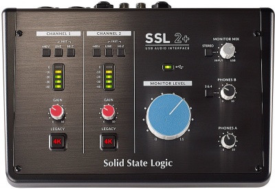 Photo of Solid State Logic SSL 2 2-In/4-Out USB-C Audio Interface