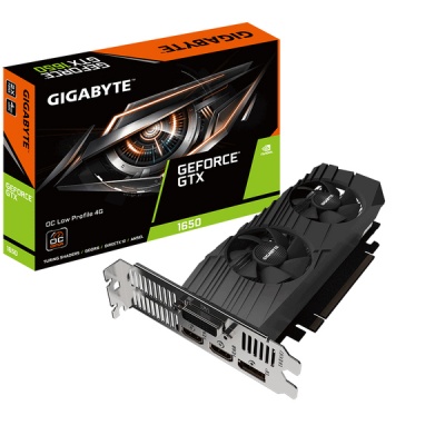 Photo of Gigabyte GeForce GTX1650 D6 OC Low Profile 4G Low Profile Design 4GB 128-Bit GDDR6 Graphics Card
