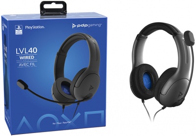 Photo of PDP LVL40 Wired Stereo Gaming Headset - Grey