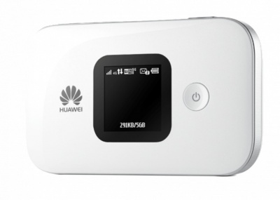 Photo of Huawei - E5577 LTE Cat. 4 Mobile Wi-Fi; Mimo Buildin Antenna; 1500MaH Battery; up to 10. Users. LCD Display; White
