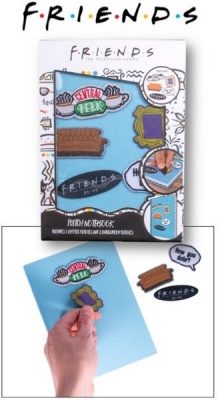 Photo of Friends - Velcro Notebook With Patches