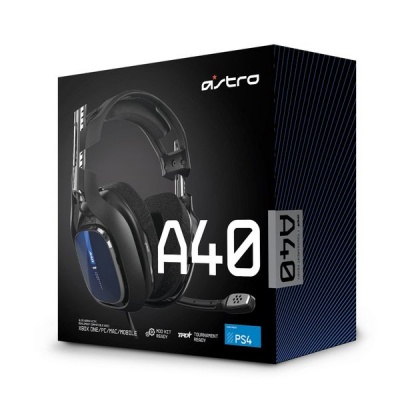 Photo of ASTRO Gaming - A40 TR Wired Gen 4 Headset - Black/Blue/Silver