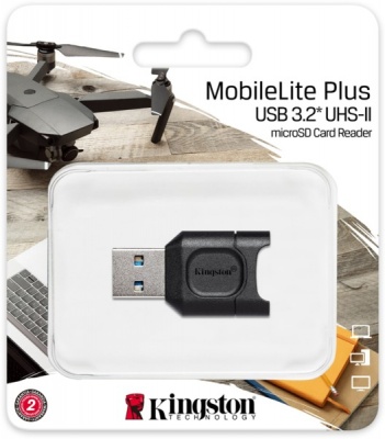 Photo of Kingston Technology - MLPM MobileLite Plus microSD Card Reader