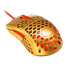 Photo of Cooler Master - MM711 RGB Ultra Light 53g Gaming Mouse - Golden Red
