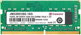 Photo of Transcend Jet Memory 16GB DDR4-3200 DIMM 1RX8 CL22 Memory Module