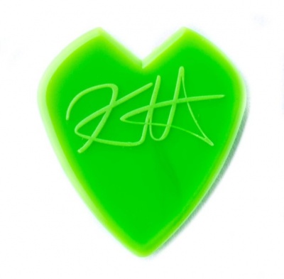 Photo of Dunlop Kirk Hammett Jazz 3 Plectrums - Green