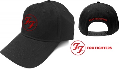 Photo of Foo Fighters - Red Circle Logo Baseball Cap - Black