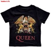 Queen - Classic Crest Toddler T-Shirt - Black Photo