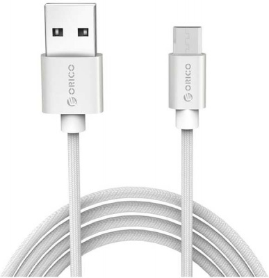 Photo of Orico Nylon Android Charge & Sync Braided USB Cable 1m - Silver