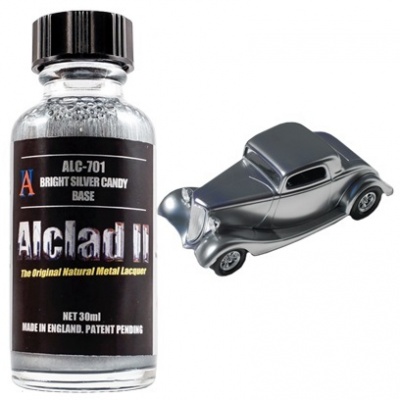Photo of Alclad2 - Airbrush Model Paint Lacquer - Bright Silver Candy Base